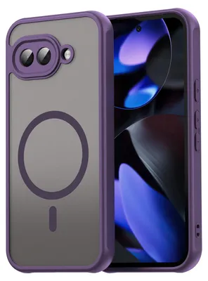Produktbild von Handyhülle für Google Pixel 9A  Matt Case Schutzhülle Kratzfest Passgenau Lila