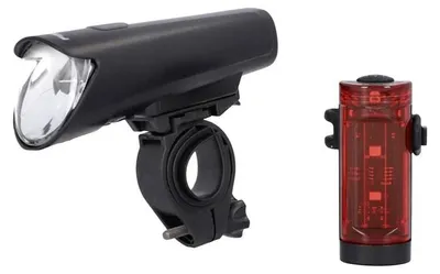 Zdjęcie produktu dla Zestaw oświetlenia rowerowego LED FISCHER 50688, 45 luksów