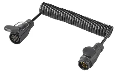 Produktbild von 13-poliges 8-adriges Spiralkabel, 3 m PVC