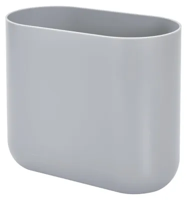 Productafbeelding van iDesign Vuilnisbak voor de badkamer, slanke plastic vuilnisbak