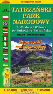 Imagen del producto de Mapa turístico. - Parque Nacional de Tatra: 1:25.000 - obra colectiva