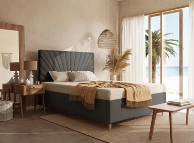 Produktbild von Kontinentales Bett SOLL mit Behälter 160x200 cm Jasmine 96 ohne Matratze