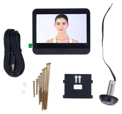WLAN-Türspion Kamera, 4,3" LCD, 1080p, Zwei-Wege-Gespräch, IR-Nachtsicht