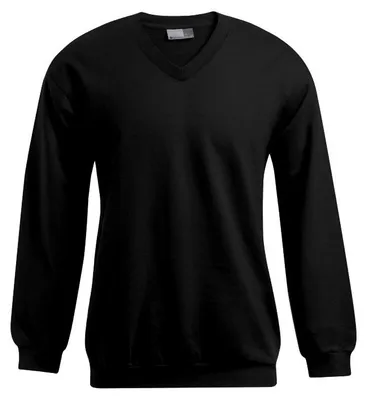 Produktbild von Promodoro - Sweatshirt V-Ausschnitt für Herren LT2663 (L) (Schwarz)