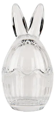 Produktbild von Clayre & Eef Glastopf Ei Ø 6x11 cm Transparant Glas