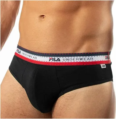 Zdjęcie produktu dla Fila Fu5058 Majtki czarne XL męskie czarne XL