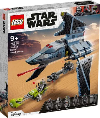 Produktbild von LEGO® Star Wars™ 75314 - Útočný raketoplán z filmu The Bad Batch™