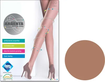 Produktbild von Strumpfhosen mit Silberionen Argenta 15 DEN Golden 4
