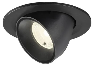 Productafbeelding van Inbouwspot Numinos Gimble S zwart 4000K - 40gr