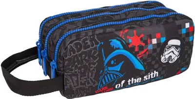 Image de Trousse à crayons CoolPack avec trois fermetures éclair - PRIMUS - Star Wars