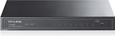 Produktbild von TP-LINK 8 Port Gigabit Smart Switch (TL-SG2008)