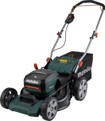Obrázok produktu pre Metabo RM 36-18 LTX BL 46, Mechanická kosačka trávy, 800 m², 46 cm, 2,5 cm, 8 cm, Rotačné čepele