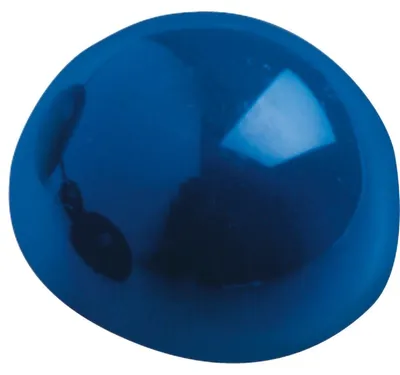 Image de MAUL Aimants sphériques, 10 pièces, 0,6 kg, plastique ferrite incassable, laqués, Ø 3 x 2 cm, bleus
