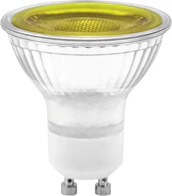 Produktbild von OMNILUX GU-10 230V LED SMD 7W gelb