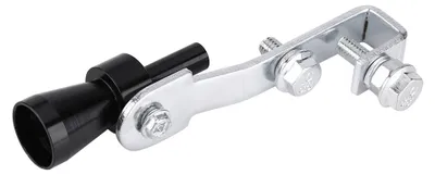Image de Simulateur de soupape de décharge pour silencieux d'échappement « Turbo Sound » noir pour voiture