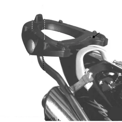 Produktbild von KAPPA Topcase-Gestell für Honda CB 600 Hornet (03-06) (ohne Kennzeichenhalter)