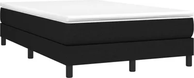 Produktbild von Hochwertigen Möbel Klassische Betten - Schwarz BoxspringBettgestell - Doppelbett Schwarz 120x200cm Stoff NEU7733253