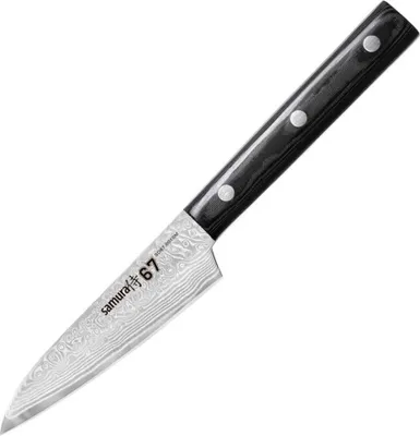Produktbild von Samura Samura Damaskus 67 Schlmesser 9 cm - Damaststahl
