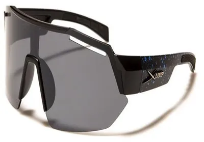Produktbild von Fahrradbrille Sportbrille Sonnenbrille Sport Brille Motorrad X3628 SCHWARZ-BLAU