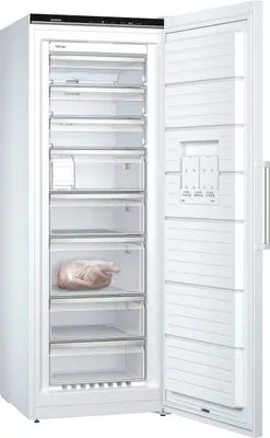 Produktbild von Siemens iQ500 GS58NAWCV, 366 l, 26 kg/24h, SN-T, No-Frost-System, C, Weiß