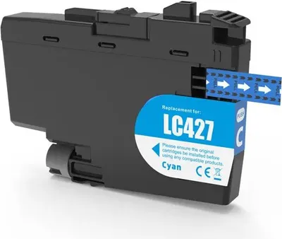 Produktbild von Boxstuff Tinte passend für Brother LC-427C Cyan
