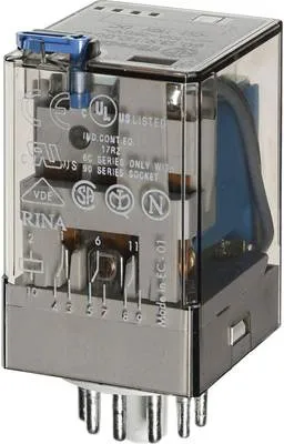 Produktbild von 60.13.9.024.0074 Steckrelais 24 V/DC 10 A 3 Wechsler 1 St