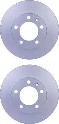 Produktbild von 2 Bremsscheiben innenbelüftet Ø 90 mm 28 mm HELLA für u.a. OPEL MOVANO