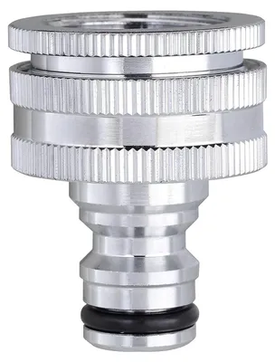 Produktbild von claber® 1” Hahnstück mit 3/4” Reduzierung aus Verchromtem Messing