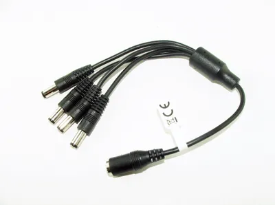 Produktbild von DC-Splitter 2,1/5,5 Buchse 4x DC-Stecker 2,1/5,5 DCP15