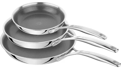 Produktbild von Zwilling Peak Bratpfannenset 3-tlg 20+24+28 18/10 Edelstahl