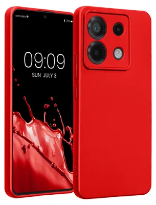 Produktbild von kwmobile Handyhülle für Xiaomi Redmi Note 13 Pro 5G / Poco X6 5G Hülle - weiche Silikon Case metallisch schimmernd - Schutzhülle Cover - Metallic