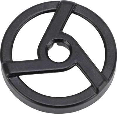 Zdjęcie produktu dla Adapter do płyt gramofonowych ABS, średnica 38 mm, 45 obr./min, kopułka 7 cali do większości gramofonów