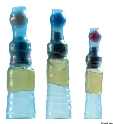 Image de Cosses de câble étanches, bleu , 100 pièces