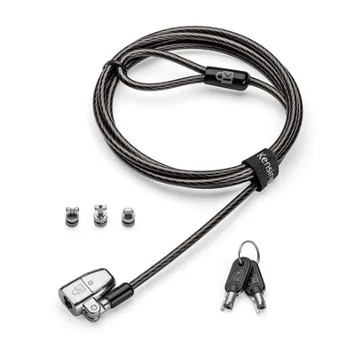 Produktbild von Kensington ClickSafe 2.0 Universal Keyed Laptop Lock - Sicherheitskabelschloss - 1.8 m