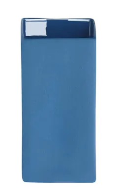 Produktbild von ASA Selection Cube Blue Vase, Blumenvase, Blumentopf, Tischvase, Keramikvase, Keramik, Blau, 12 cm, 46034108