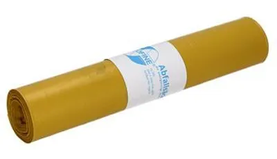 Produktbild von 10x DEISS ECOFINE ® - Abfallsäcke aus Recycling-LDPE/LLDPE 120 l | Rolle (25 Stück)