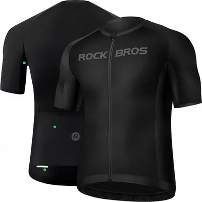 Produktbild von Rockbros Bike Shirt 15120002006 Kurzarm Xxxl - Schwarz