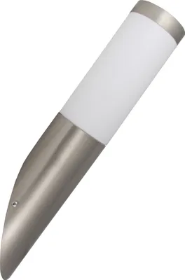 Produktbild von MasterLED Außenwandleuchte E27 Edelstahl IP44 Fackel Silber Wandlampe 36cm Gartenleuchte Rostfrei Fassadenleuchte