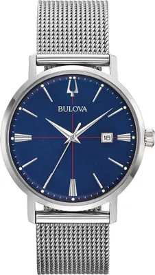 Obrázek produktu pro Pánské hodinky Bulova 96B289 stříbrné