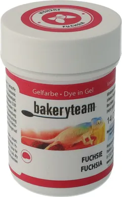 Produktbild von bakeryteam Lebensmittelfarbe 35g Fuchsia