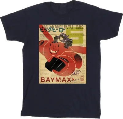 Produktbild von Disney - "Big Hero 6" T-Shirt für Herren BI16953 (3XL) (Marineblau)