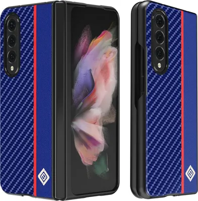 Image de Étui en plastique carbone pour Samsung Galaxy Z Fold4 5G