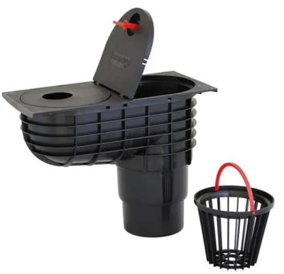Produktbild von Auffangblech für Dachrinnen mit einem Durchmesser von DN110/DN125