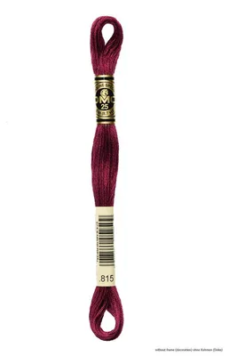 Zdjęcie produktu dla Nici do haftowania DMC Mouline Special 117MC -815, 6-nitkowe, 8 m