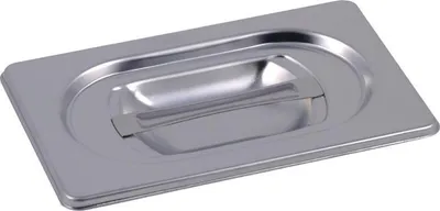 Produktbild von Gastro M Deckel GN1/9 aus Edelstahl AISI304