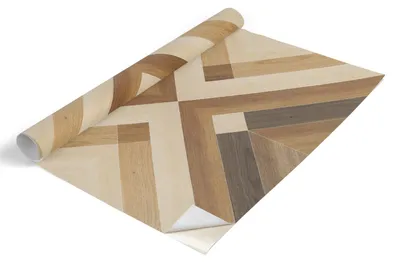 Produktbild von Tulup Möbelfolie - Klebefolie Möbel - Selbstklebende Folie 75x150 cm - Möbelfolie Schrank - Folie für Möbel - Möbelfolie Küche - Wasserdicht - Abwaschbar - Selbstklebend - Luftblasenfrei - Holzmosaik