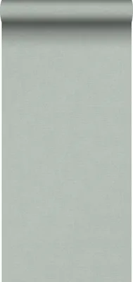 Obrázek produktu pro Sanders & Sanders Lněná strukturovaná šedozelená tapeta - 640427 - 53 cm x 10 m