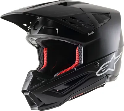 Produktbild von Alpinestars S-M5 Solid 2024 Motocross Helm, schwarz matt, M (57/58)