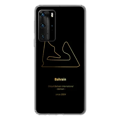Produktbild von MuchoWow® Handyhülle Schutzhülle Hülle für Huawei P40 Pro Bahrain - Formel 1 - Rennstrecke Silikon Softcase Handy Hülle - Schutz