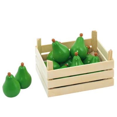 Produktbild von Goki -Holzbirnen in Sarg, 10dlg.
